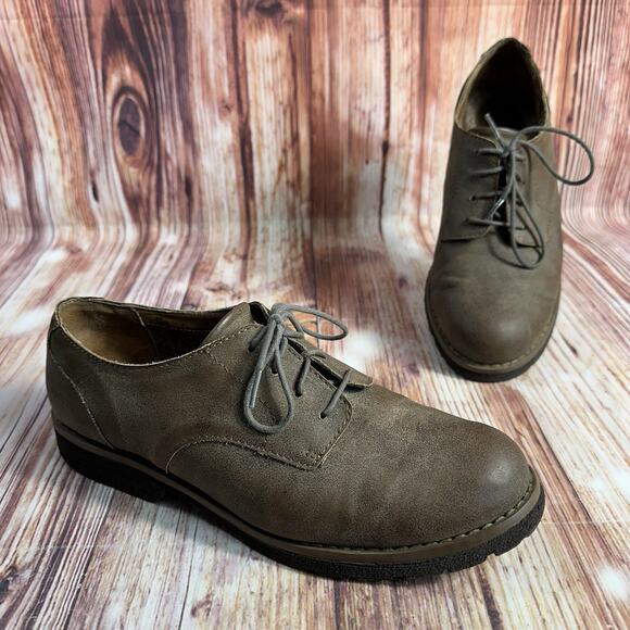 b.o.c. Shoes - Brogues By BOC Womens Size 8 M Brown Leather Lightweight Shoes Oxfords